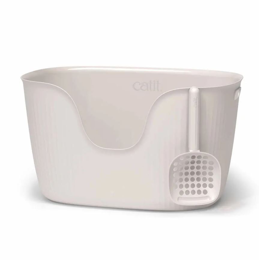 Catit Loo Katzentoilette 58,5x36,5x33,5 cm - Weiß