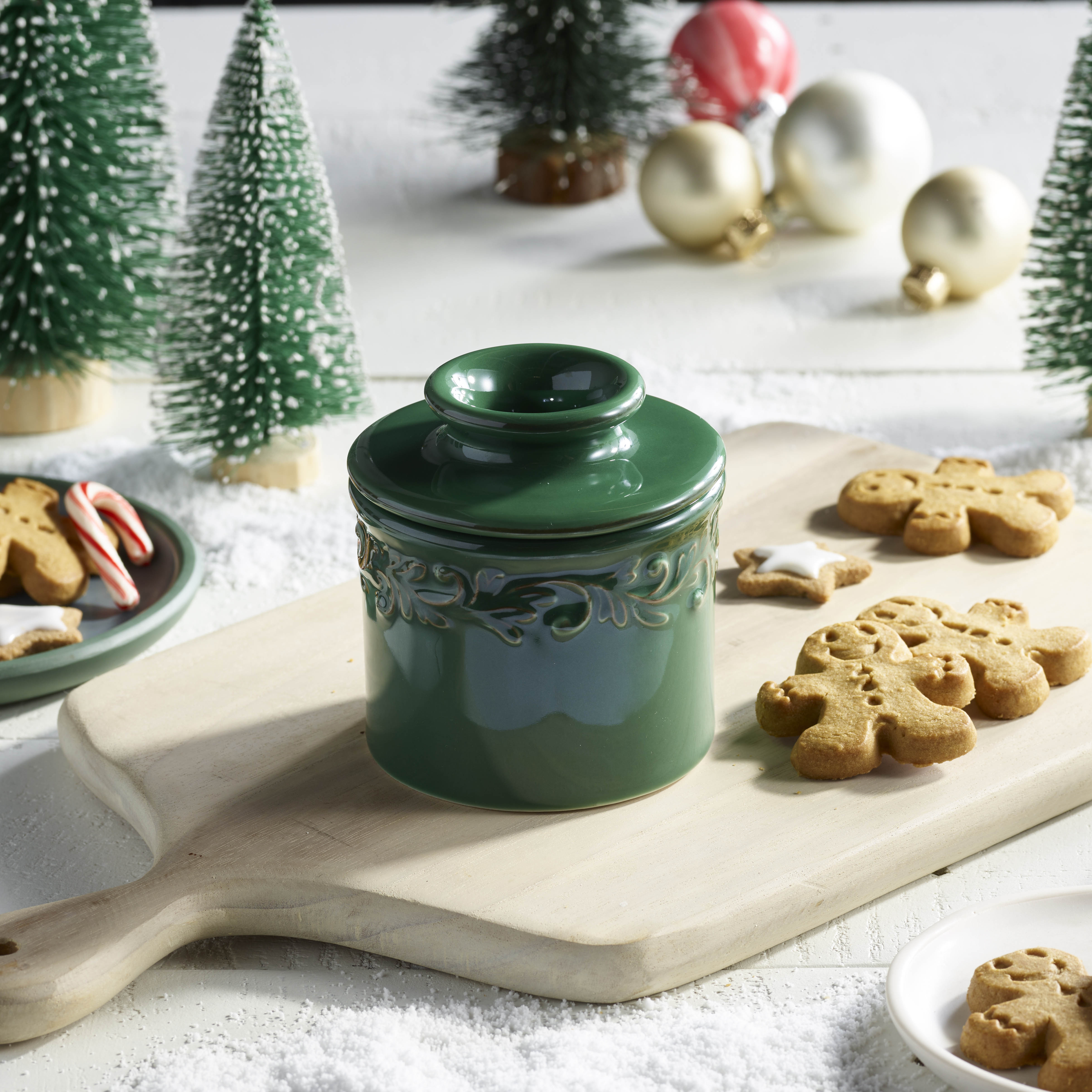 Smörklocka, Emerald Antique Butter Bell Crock- Butter Bell® - 4