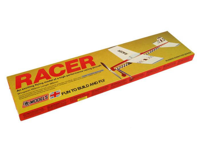 Racer Free Flight Rubber‑Band Motor Balsa Model Kit