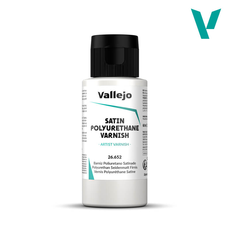 Polyurethane Satin Varnish, 60ml - 2