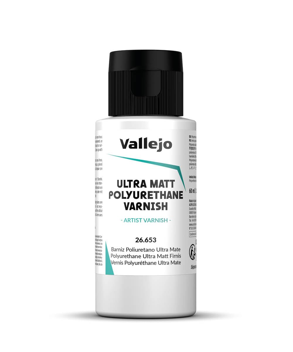 Polyurethane Ultra Matt Varnish, 60ml