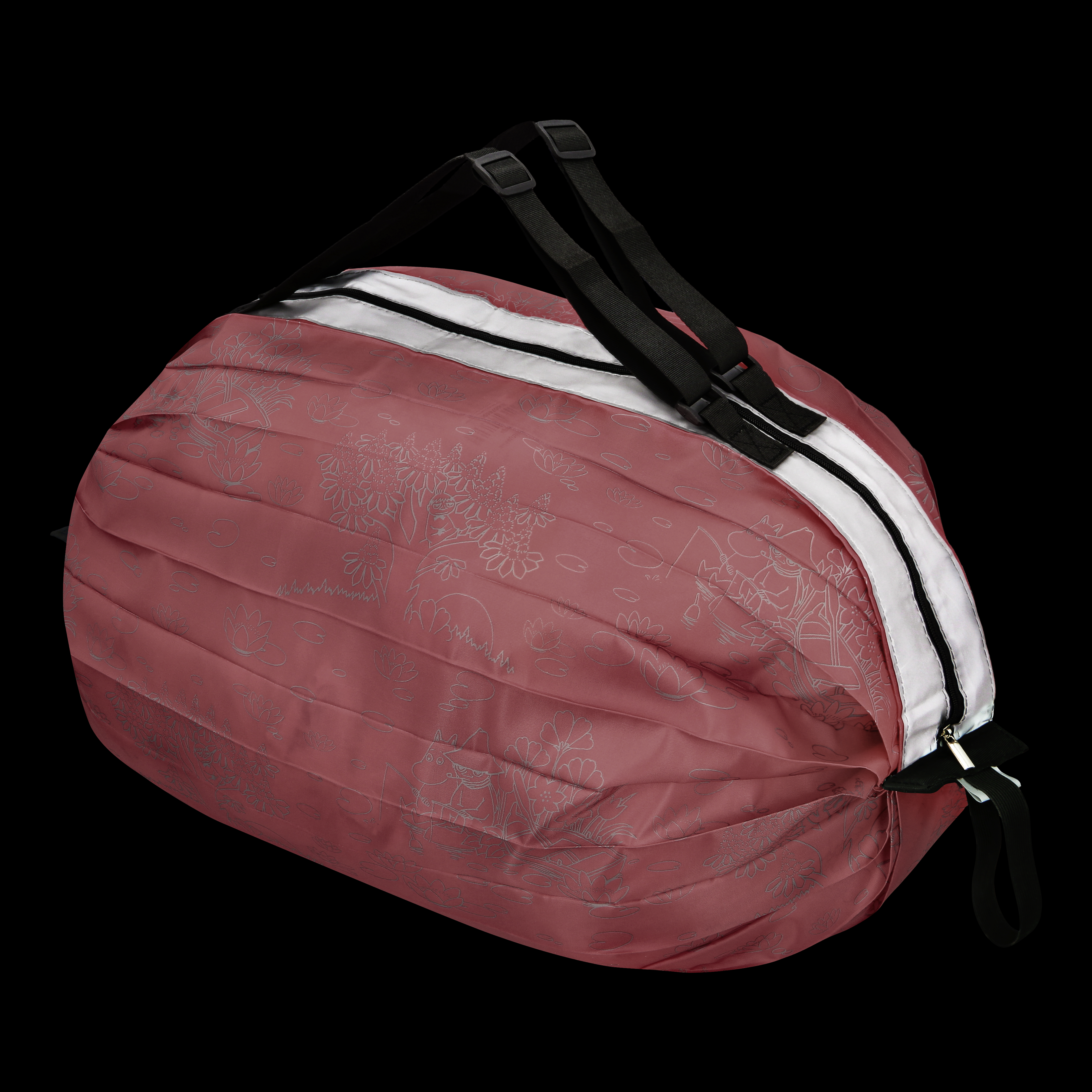 Moomin Multifunctional Bag Red - Can be folded - 4