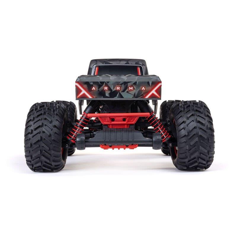 ARRMA 1/10 QUAKE 223S DSC 2WD RTR Brushless Monster Truck, Red - 15