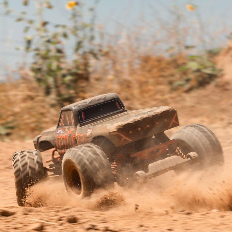 ARRMA 1/10 QUAKE 223S DSC 2WD RTR Brushless Monster Truck, Red - 6