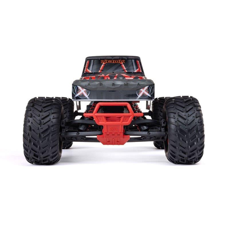 ARRMA 1/10 QUAKE 223S DSC 2WD RTR Brushless Monster Truck, Red - 14