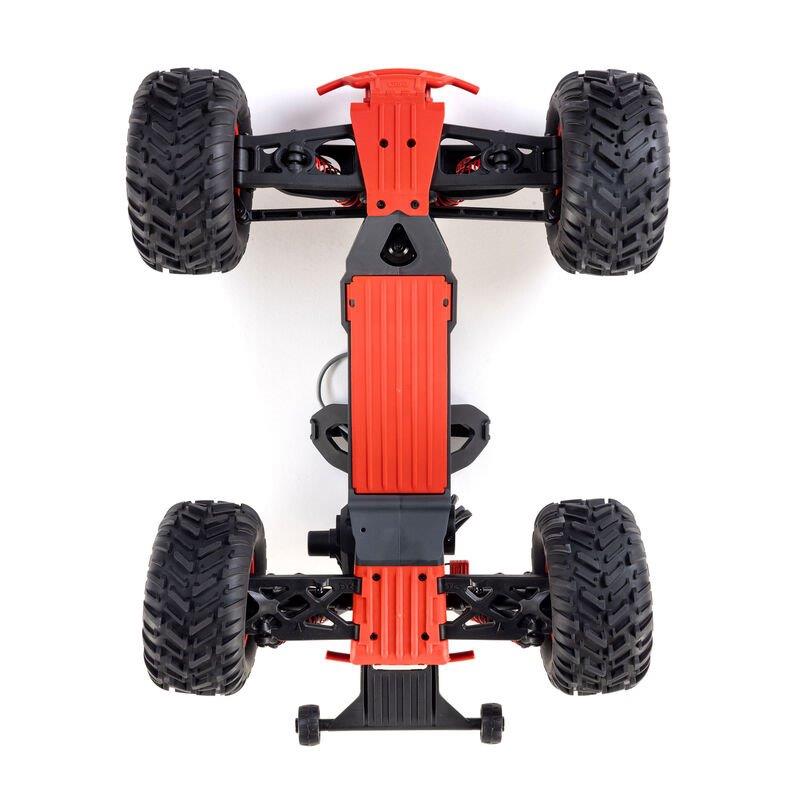 ARRMA 1/10 QUAKE 223S DSC 2WD RTR Brushless Monster Truck, Red - 18