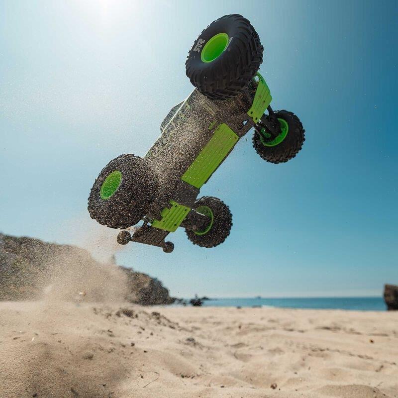 ARRMA 1/10 QUAKE 223S DSC 2WD RTR Brushless Monster Truck, Green - 7