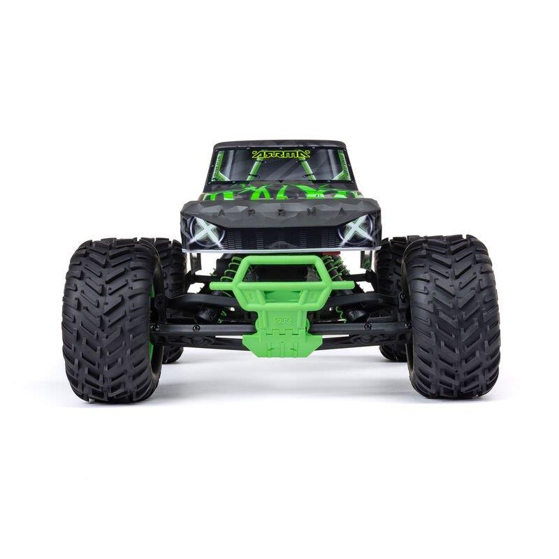 ARRMA 1/10 QUAKE 223S DSC 2WD RTR Brushless Monster Truck, Green - 14