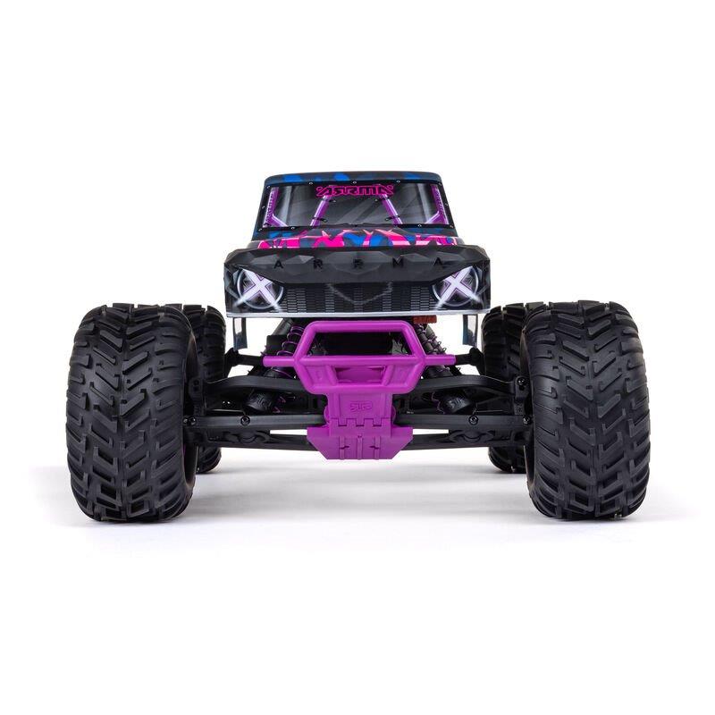 ARRMA 1/10 QUAKE 223S DSC 2WD RTR Brushless Monster Truck, Purple - 13