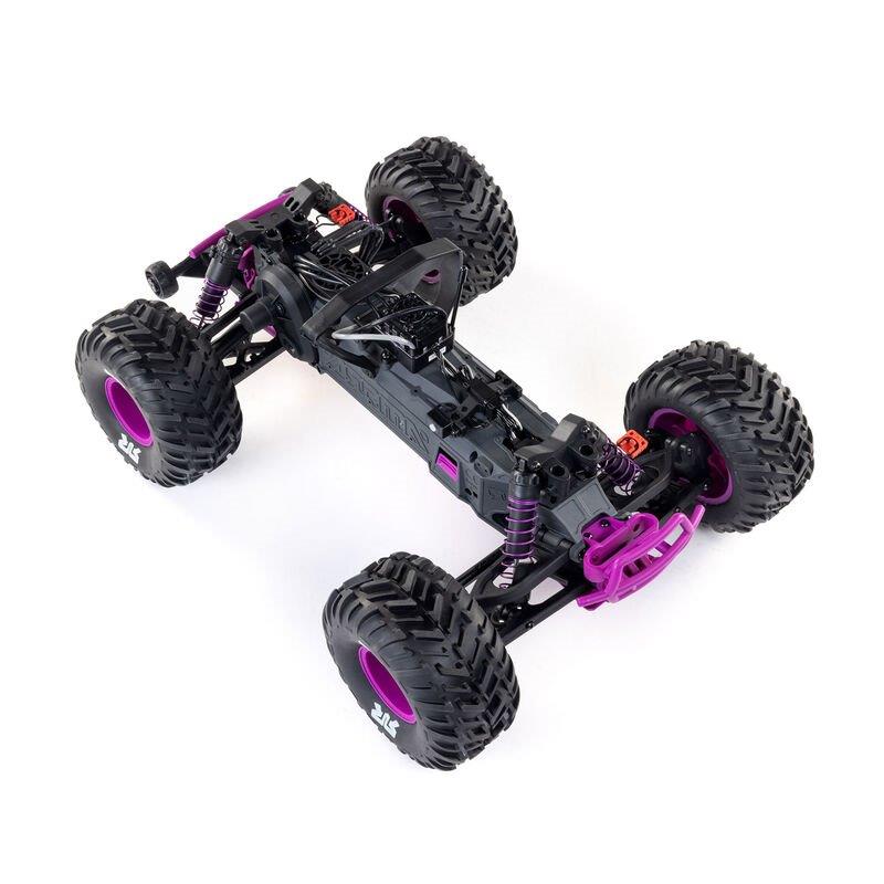 ARRMA 1/10 QUAKE 223S DSC 2WD RTR Brushless Monster Truck, Purple - 15
