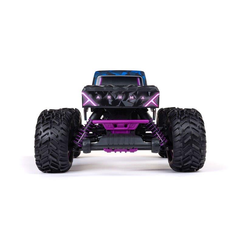 ARRMA 1/10 QUAKE 223S DSC 2WD RTR Brushless Monster Truck, Purple - 14