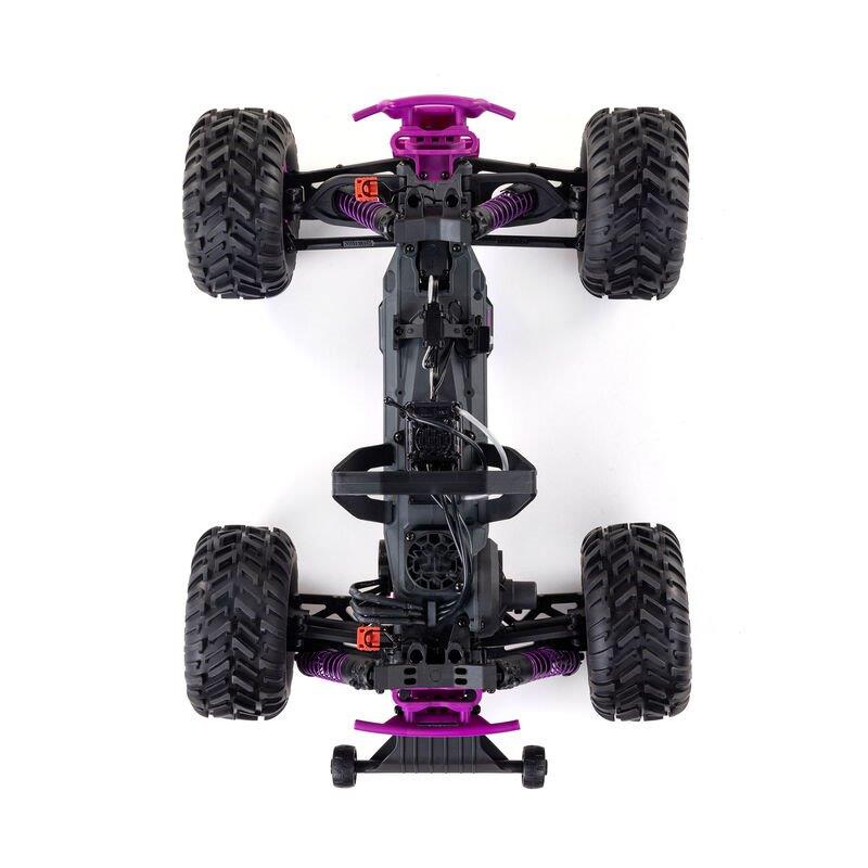 ARRMA 1/10 QUAKE 223S DSC 2WD RTR Brushless Monster Truck, Purple - 16