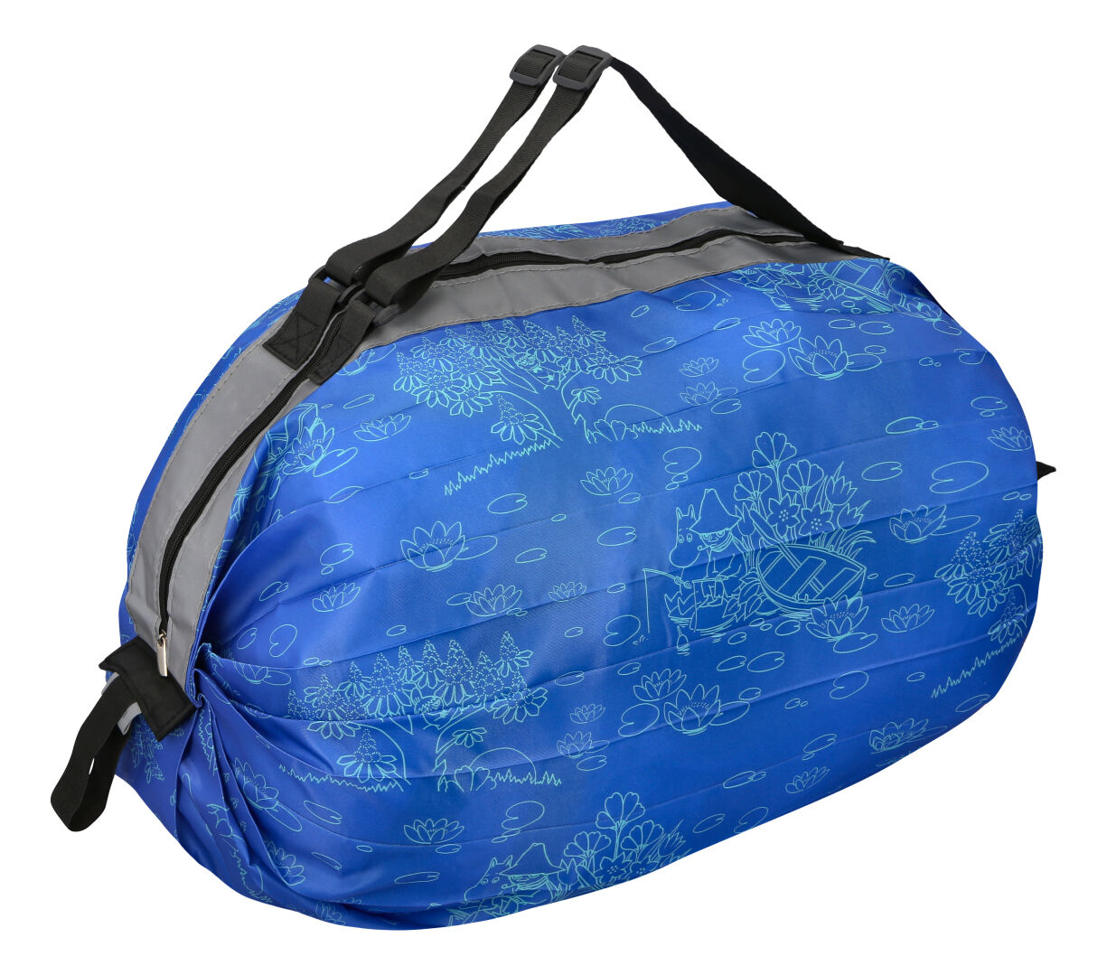 Moomin Multifunctional Bag Blue - Can be folded