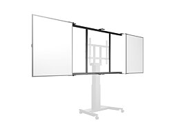 M Motorized Whiteboard Set 75" Public Floorstand