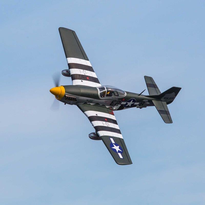 Hangar 9 P-51D Mustang 20cc ARF, 69.5inch - 8