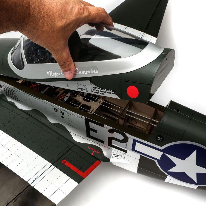Hangar 9 P-51D Mustang 20cc ARF, 69.5inch - 18
