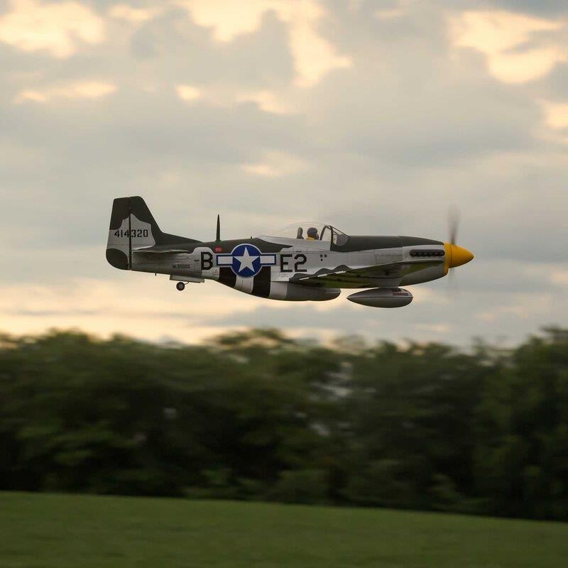 Hangar 9 P-51D Mustang 20cc ARF, 69.5inch - 5