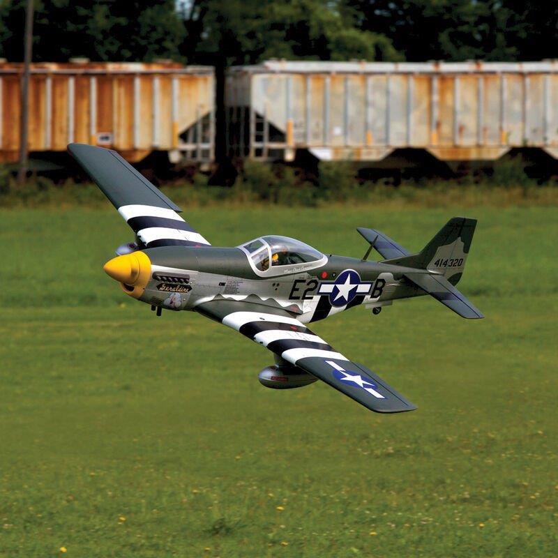 Hangar 9 P-51D Mustang 20cc ARF, 69.5inch