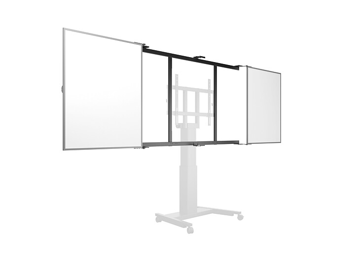 M Motorized Whiteboard Set 86" Public Floorstand