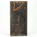 Dagny Petrusson (1950s) Wall Plaque with Snail and Rose Hips Decor 25 cm
