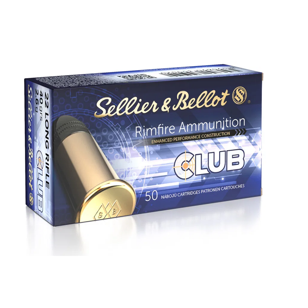 Sellier & Bellot Club 22 LR 40 grain