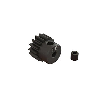 ARRMA 15T 0.8Mod 1/8inch Bore CNC Steel Pinion Gear