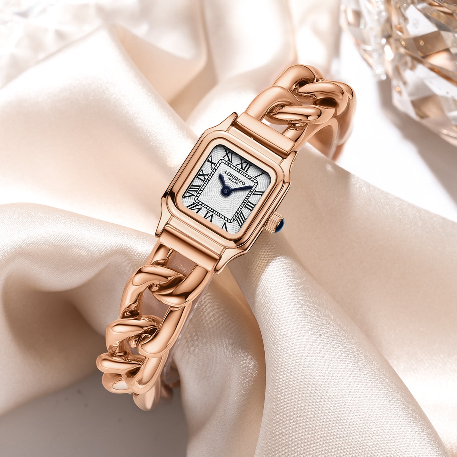 Lorenzo Vanessa Catena Oro Rosa Bianco - 5