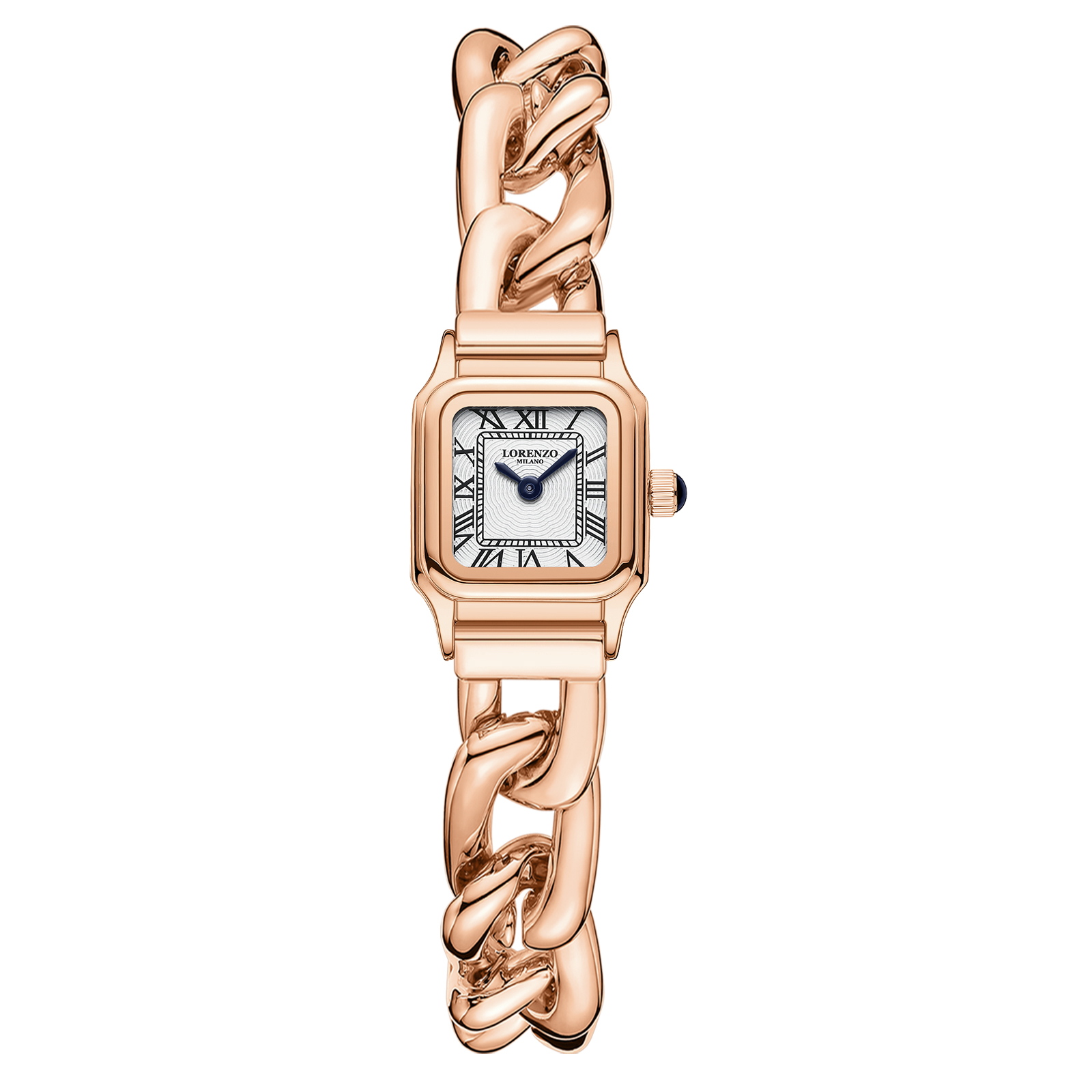 Lorenzo Vanessa Catena Oro Rosa Bianco | Damklockor | Klocktema