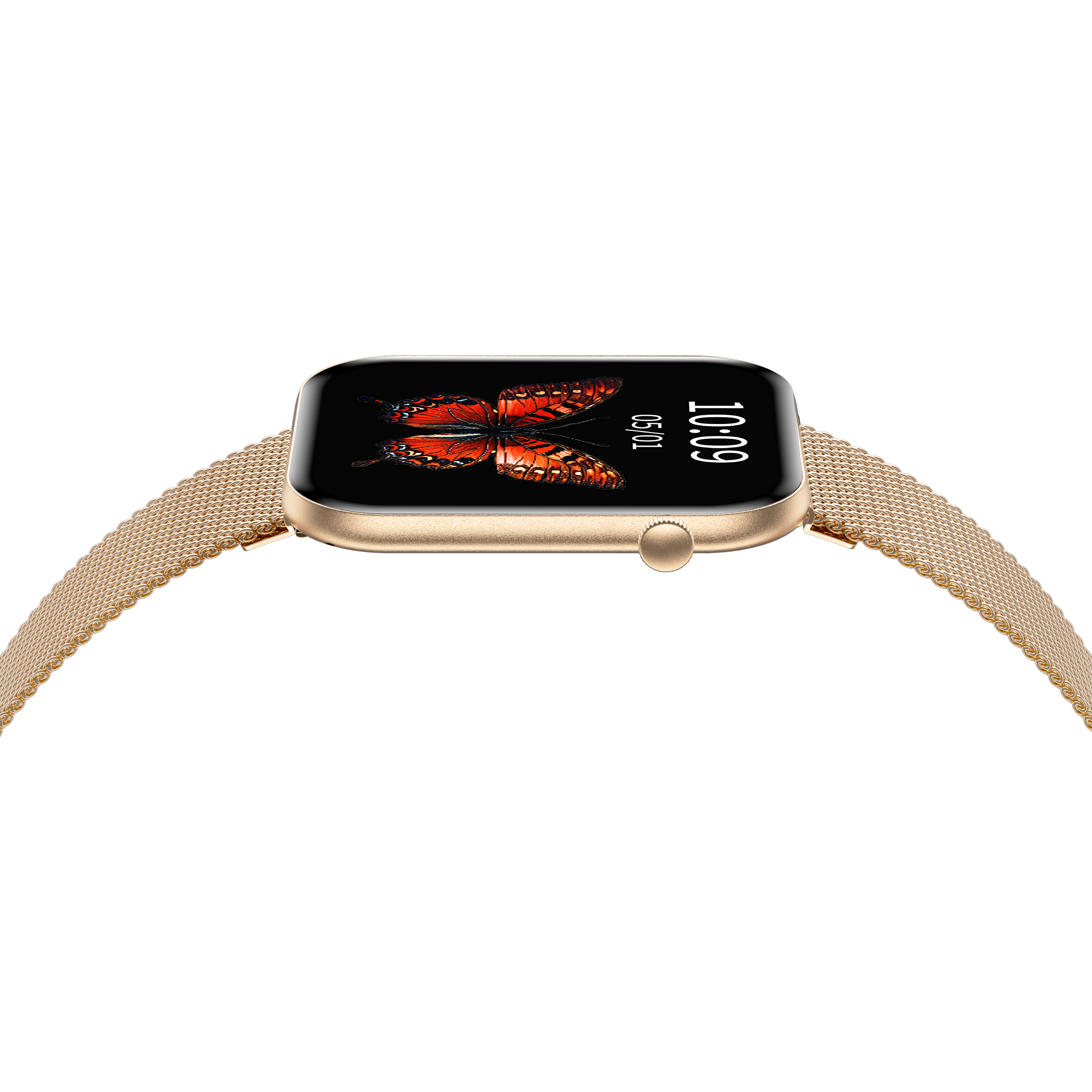 Philippe Palmer Smart Watch LP71 Ultra Thin AMOLED Gold Mesh - 5