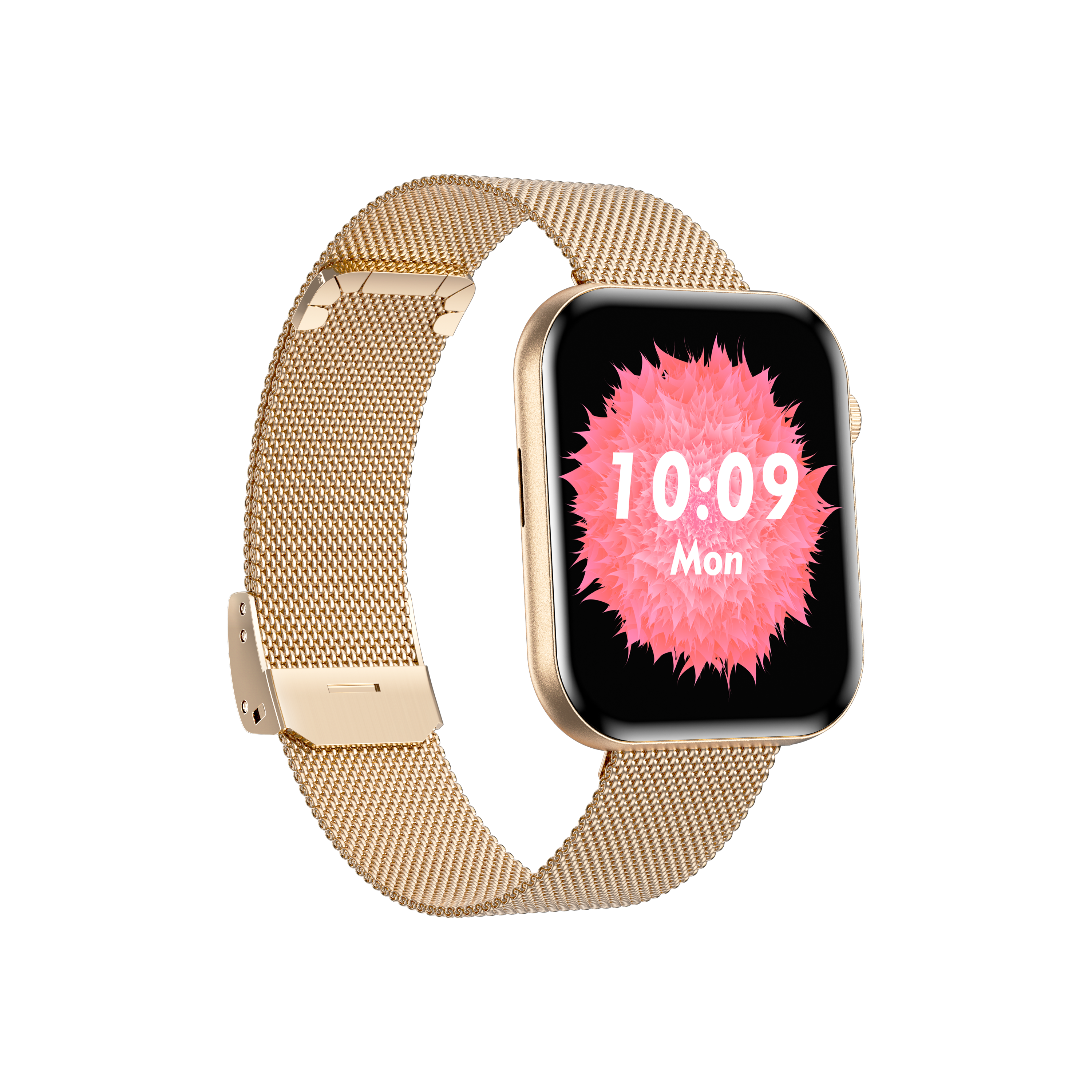 Philippe Palmer Smart Watch LP71 Ultra Thin AMOLED Gold Mesh - 3