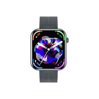 Philippe Palmer Smart Watch LP71 Ultra Thin AMOLED Black Mesh