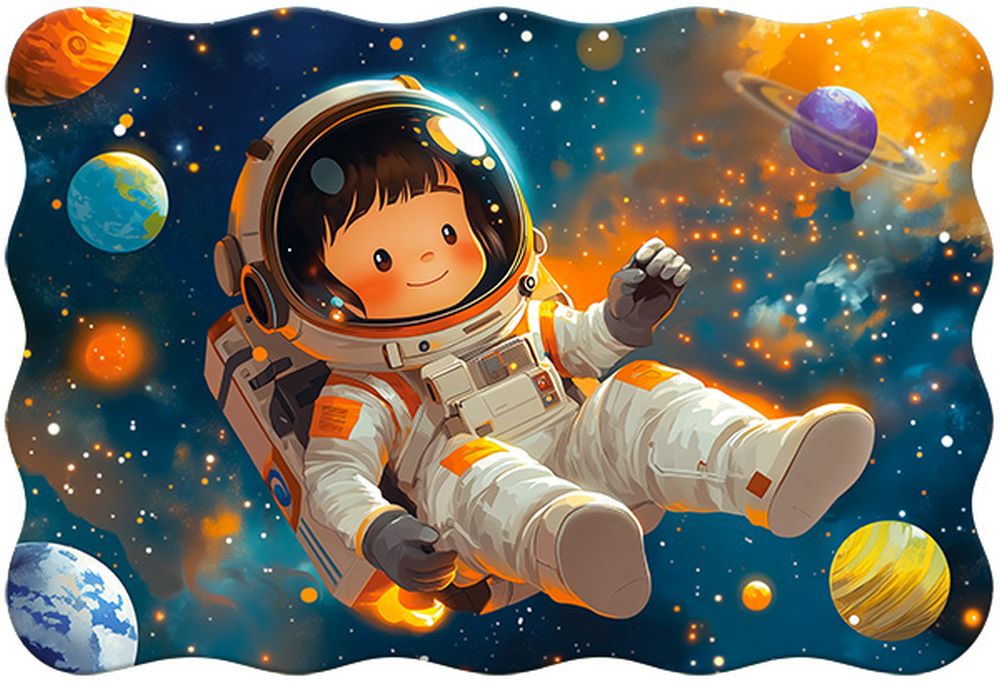 Little Astronaut, 20-bitarspussel Maxi (C-02450)