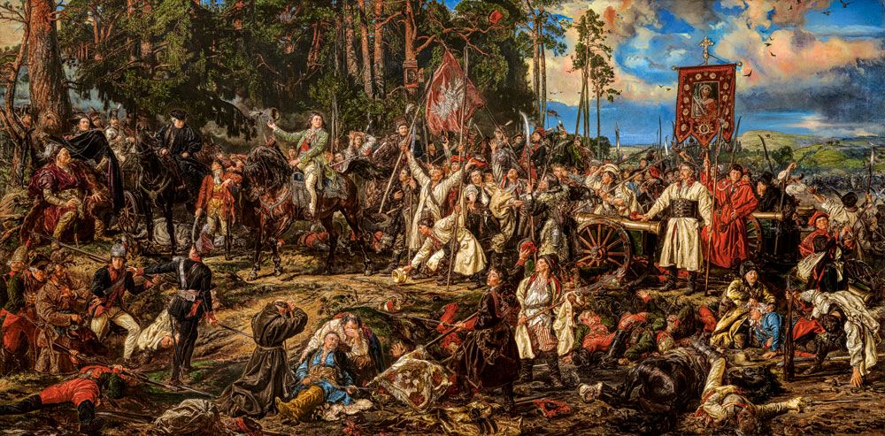 The Battle of Raclawice, Jan Matejko, puslespil med 4000 brikker, Art Collection (C-400416-2)