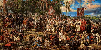 The Battle of Raclawice, Jan Matejko, puslespil med 4000 brikker, Art Collection (C-400416-2)