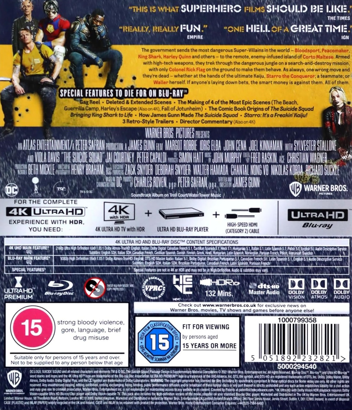 The Suicide Squad (4K Ultra HD + Blu-ray) - 2
