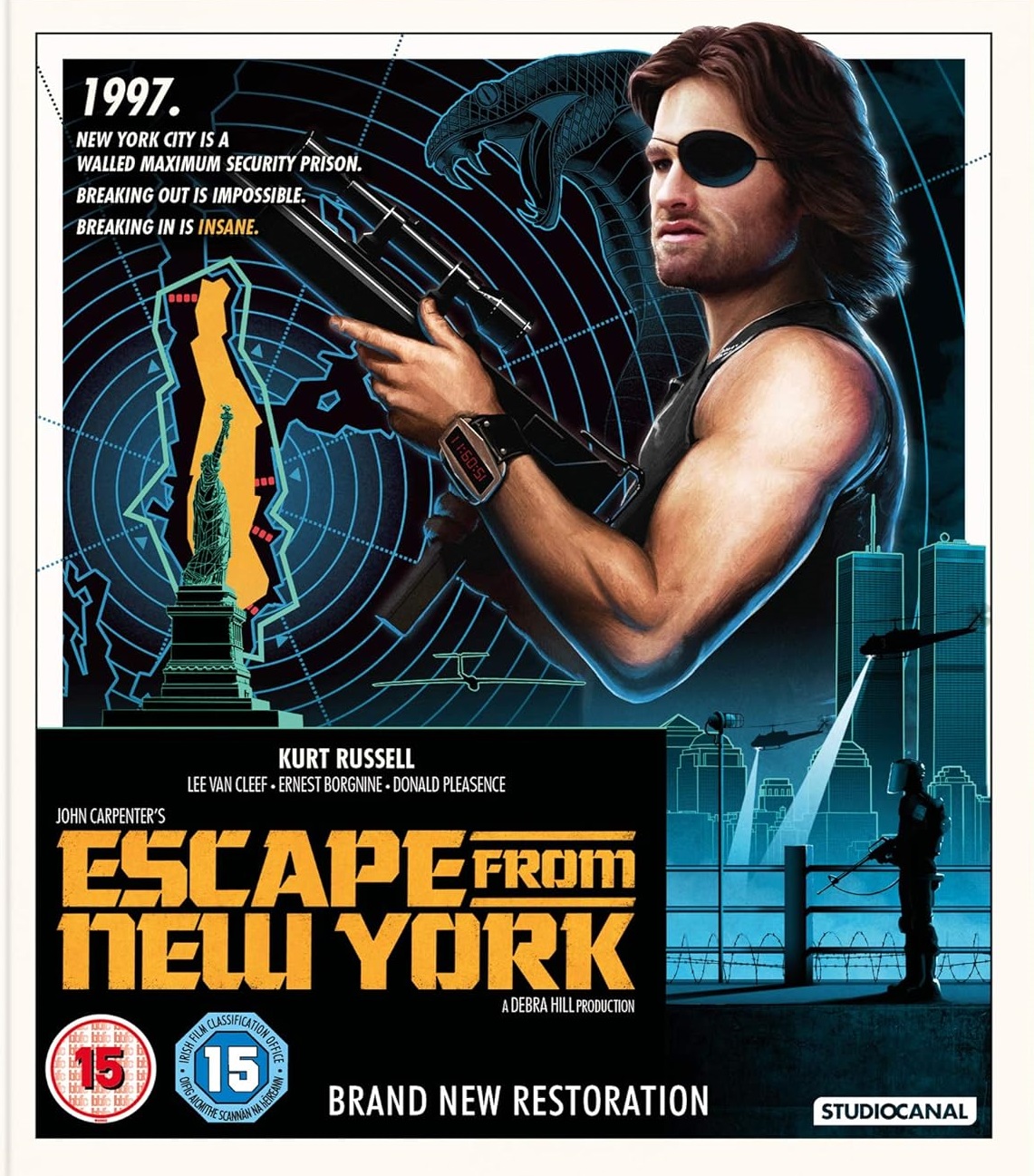 Escape From New York (ej svensk text) (Blu-ray)