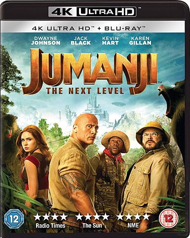 Jumanji: The Next Level (BLU-RAY 4K ULTRA HD + BLU-RAY)