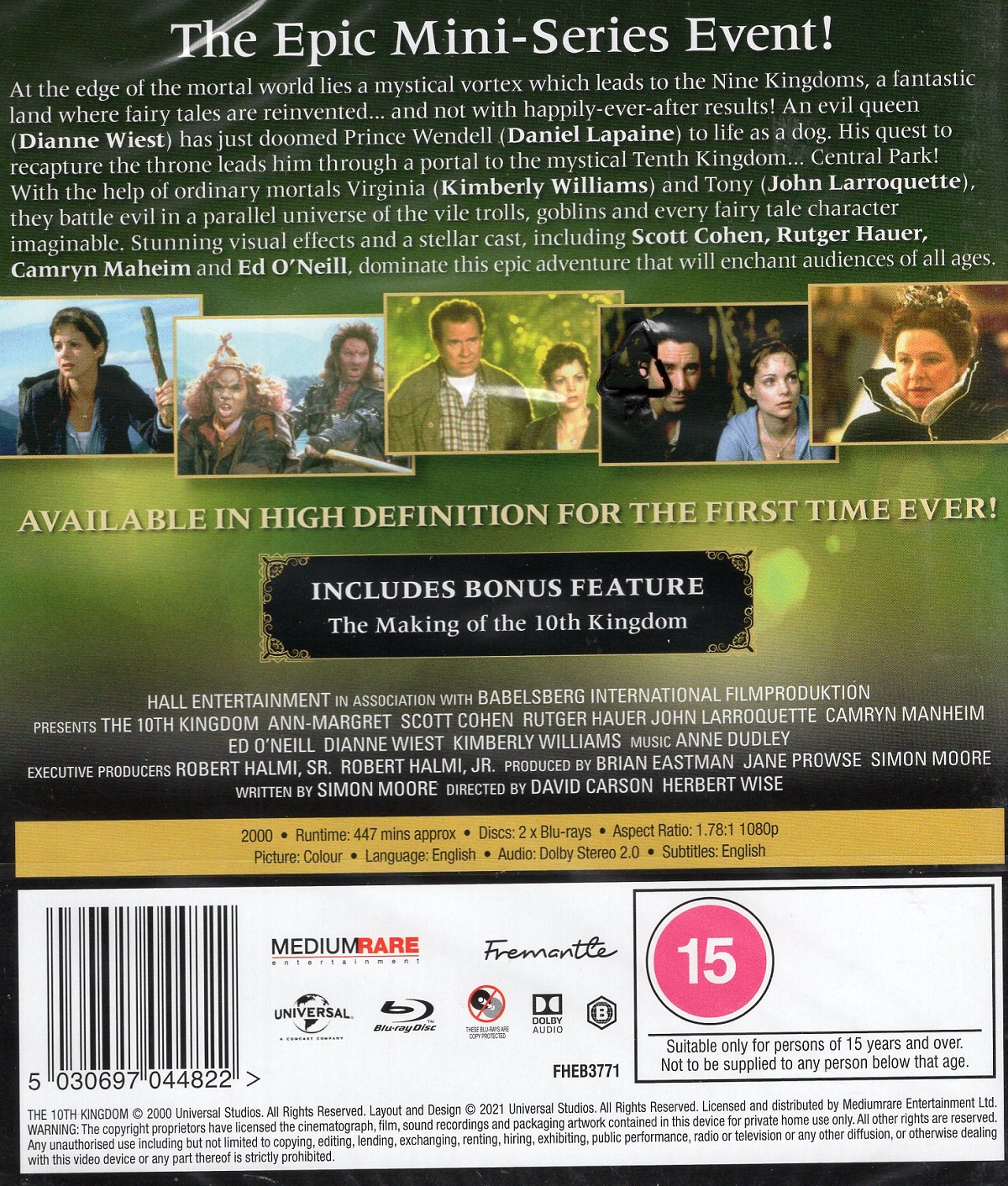 The 10th Kingdom (ej svensk text) (Blu-ray) - 2