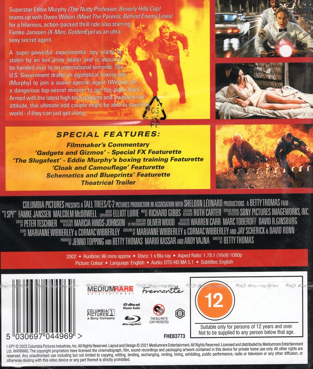 I Spy (ej svensk text) (Blu-ray) - 2