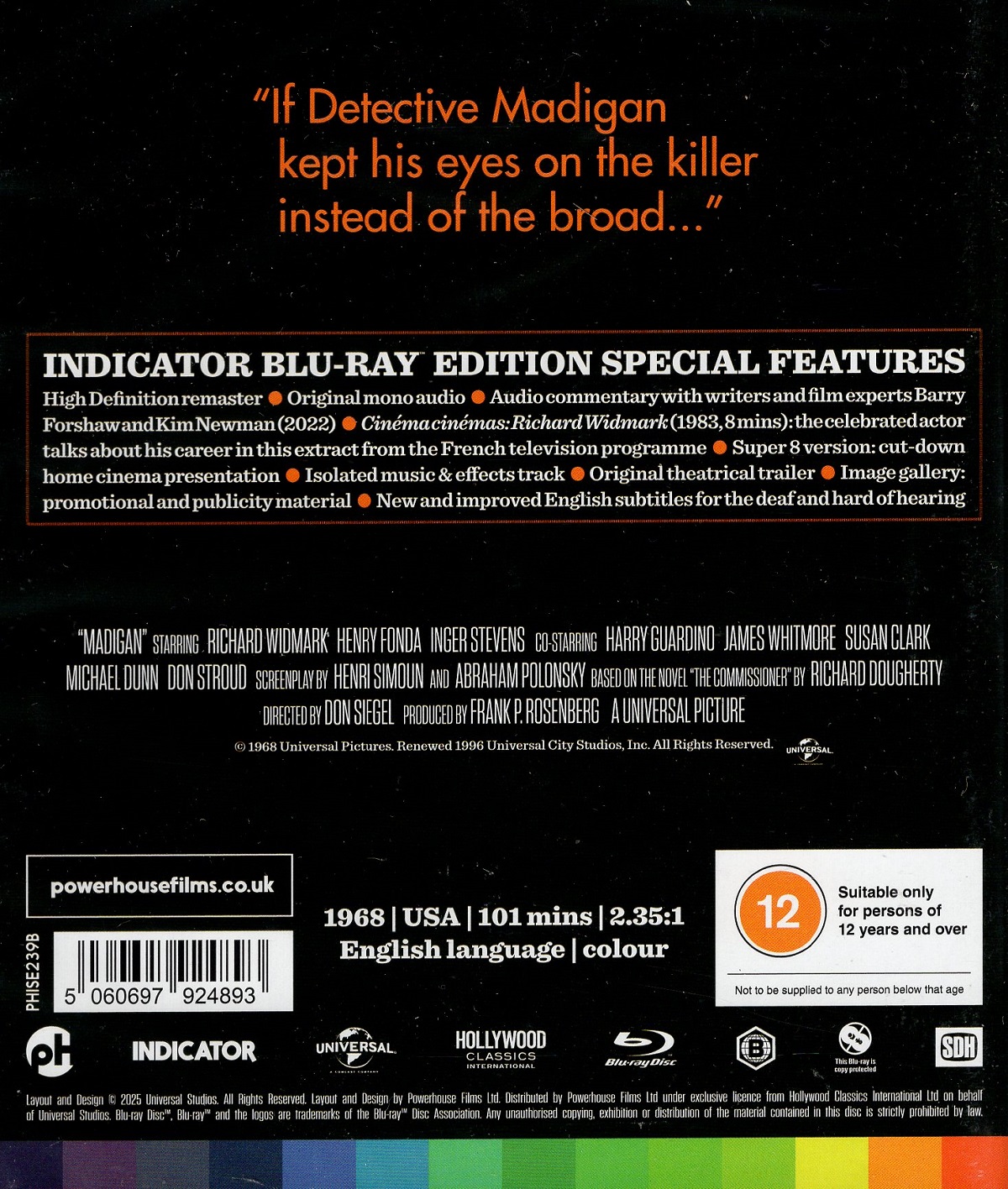 Madigan (ej svensk text) (Blu-ray) - 2
