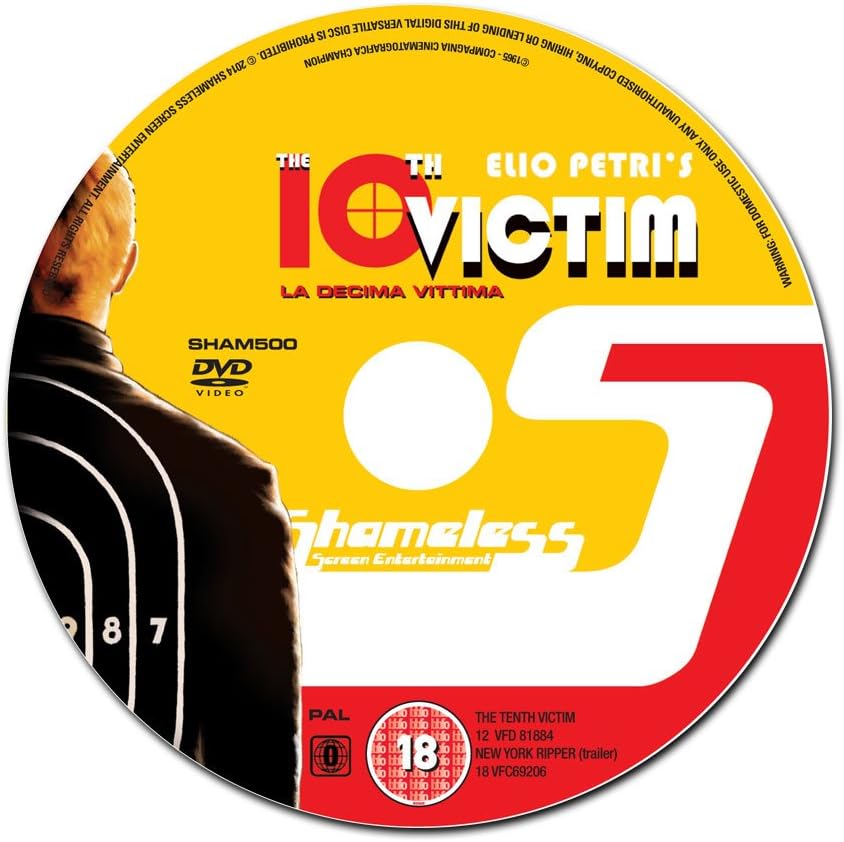 The 10th Victim (Limited Edition) (ej svensk text) (Blu-ray + DVD) - 5