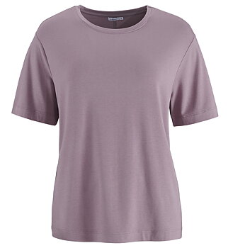 Mauve t-shirt i bambu från Lifewear
