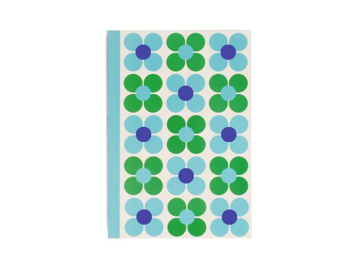 Skrivbok A5 Blue Daisy