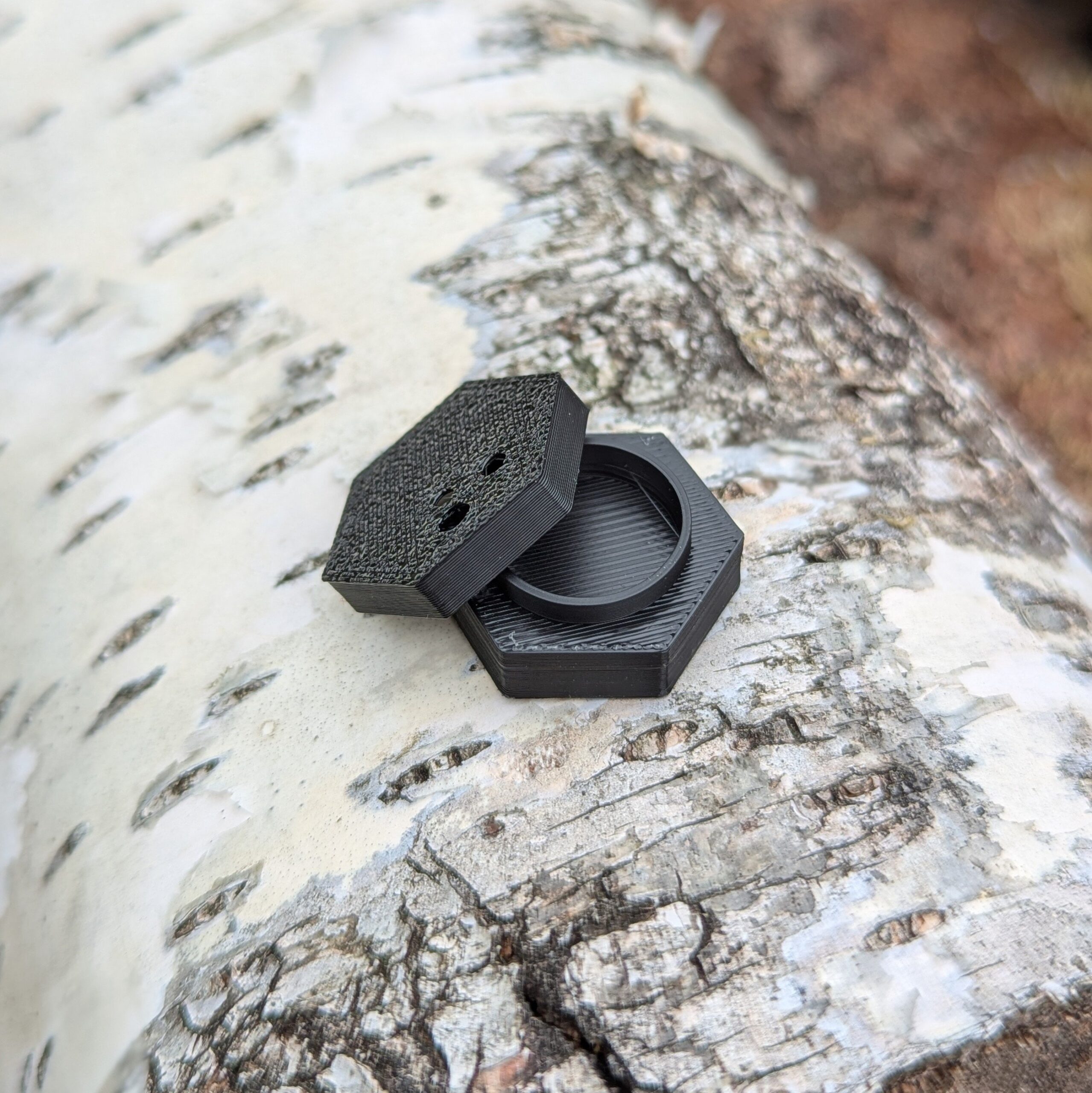 Nosverket NW Behållare Hexagon m magnet Svart - 2