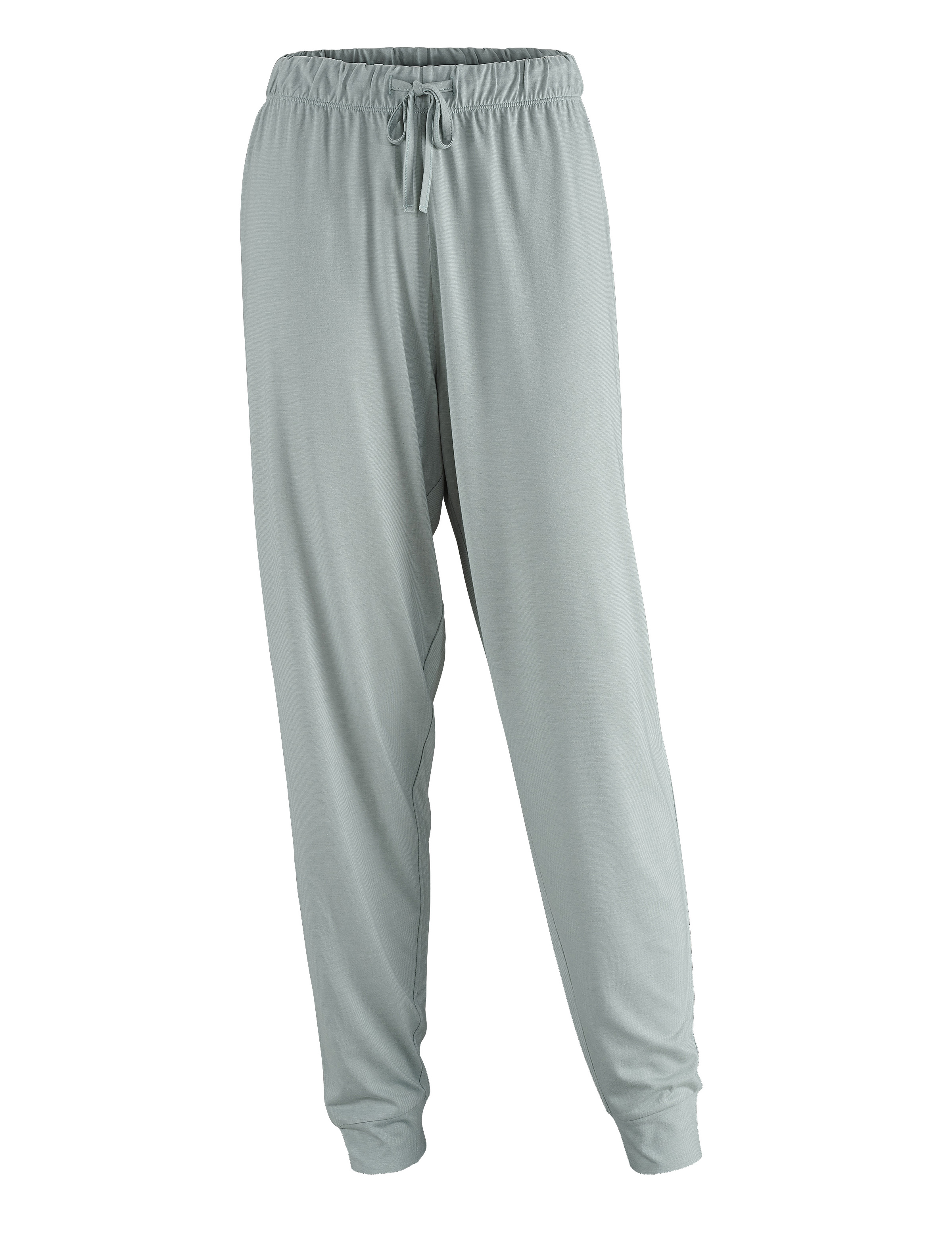 Blågröna pyjamasbyxor i bambu med mudd