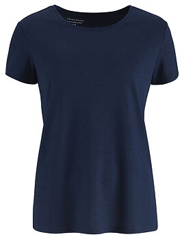 Pyjamastopp i bambu -Marinblå