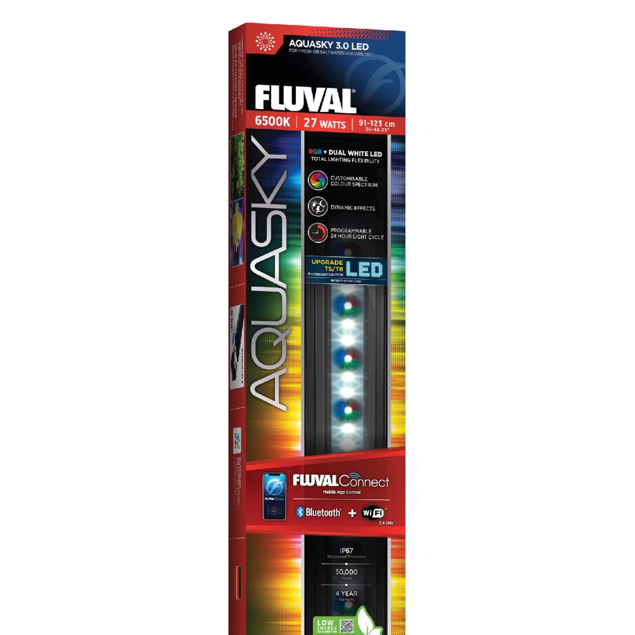 Fluval Aquasky 3.0 Led, 27 W, 91-123 cm