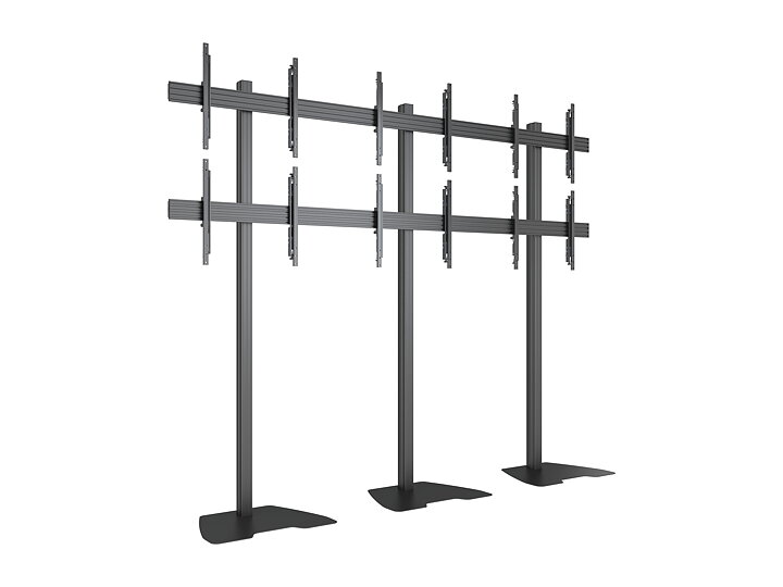 M Pro Series Video Wall Stand MBF3x2U 270 Micro Adjustable VESA 600