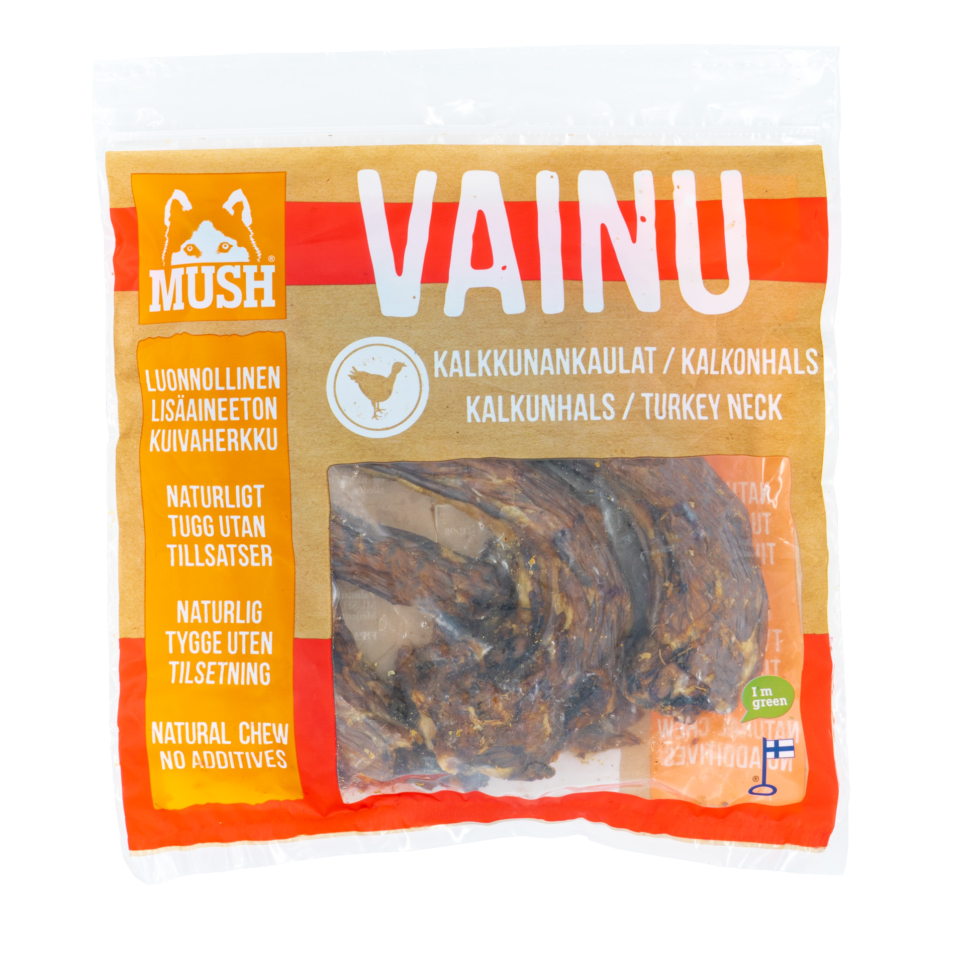 MUSH Vainu Kalkonhals 250g