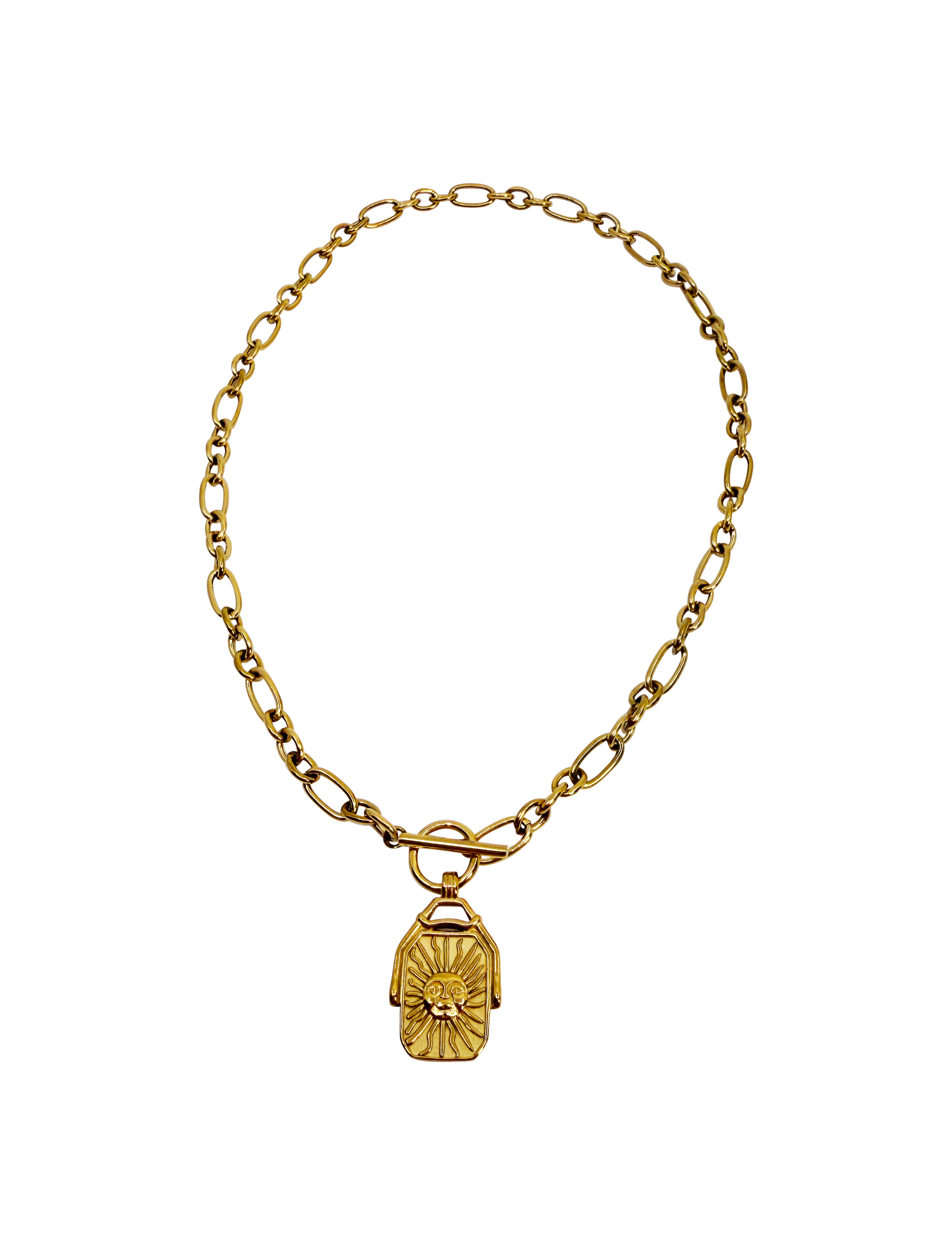 TIGRA MOON NECKLACE GOLD